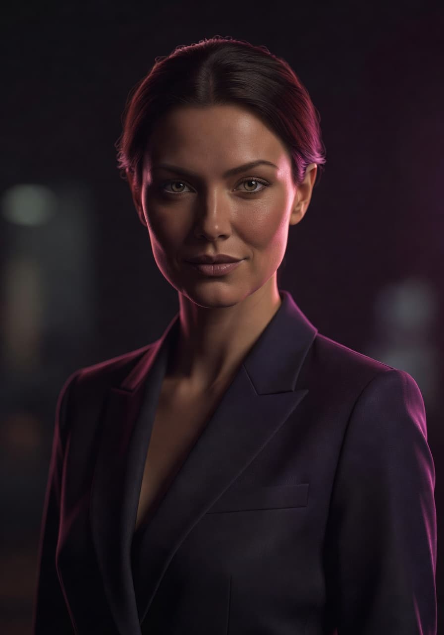 Cinematic AI portrait generated with SelfAI AI Photo Studio